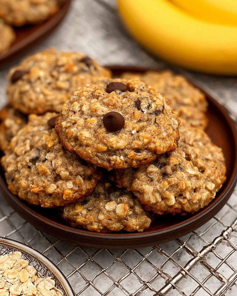 Banana Oatmeal Cookies