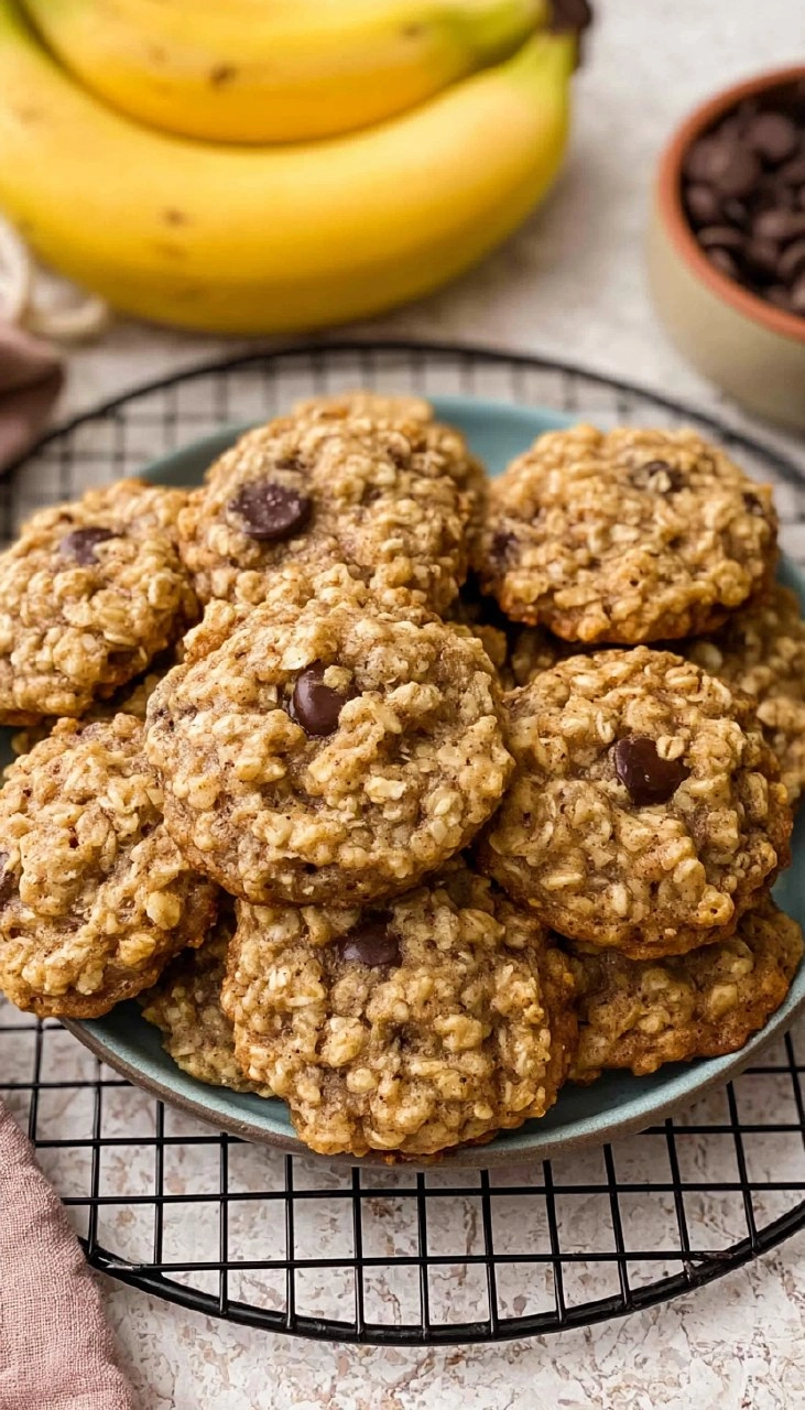 Banana Oatmeal Cookies