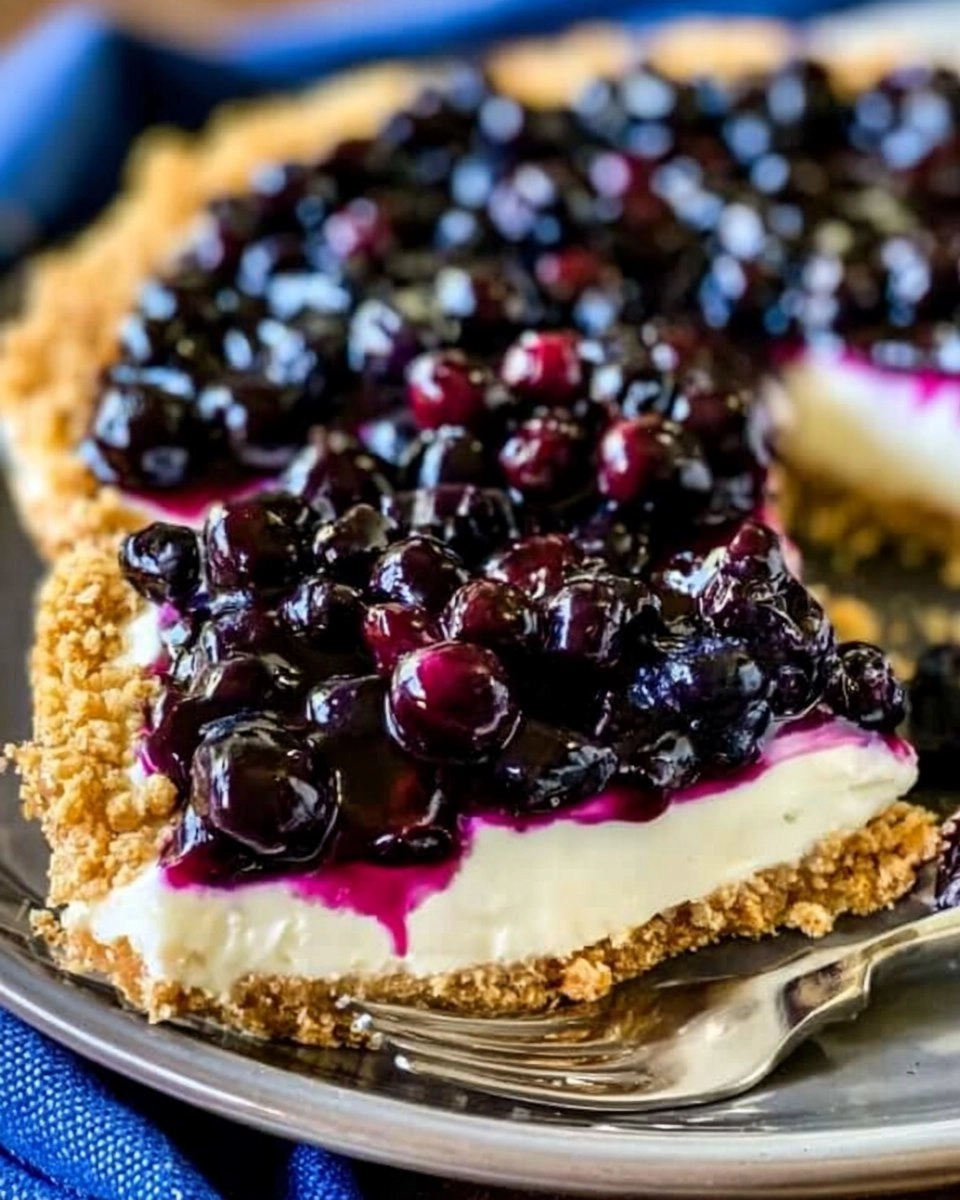 Blueberry Cream Cheese Pie