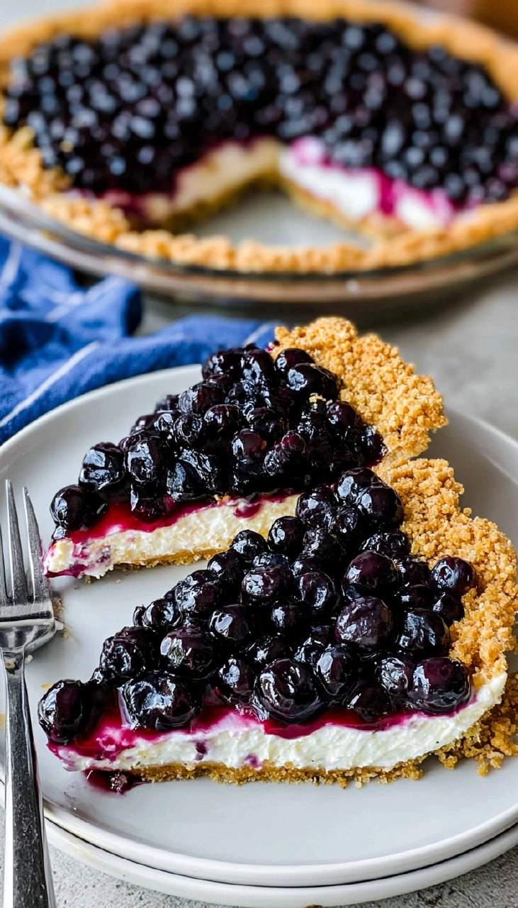 Blueberry Cream Cheese Pie