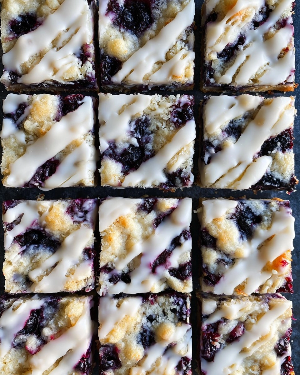 Blueberry Crumble Bars