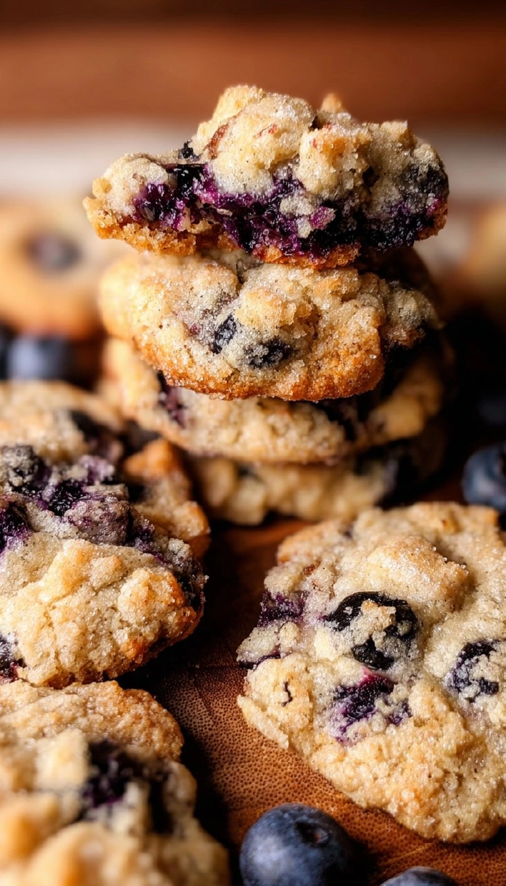 Blueberry Muffin Cookies