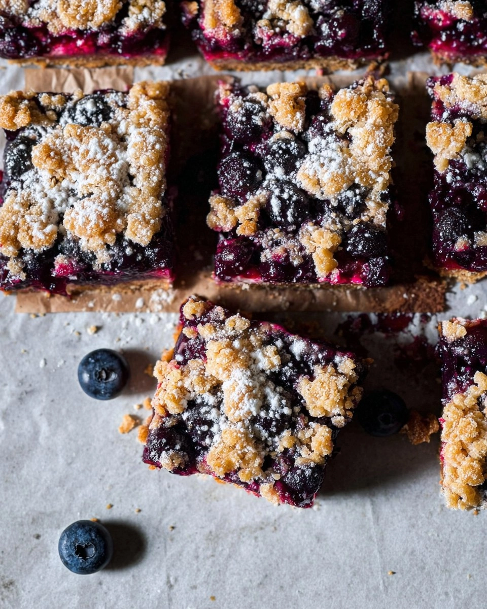 Blueberry Pie Bars