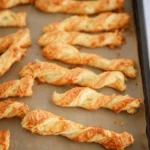 Cheese Twists with Puff Pastry 81 Cheese-Twists-with-Puff-Pastry-Recipe