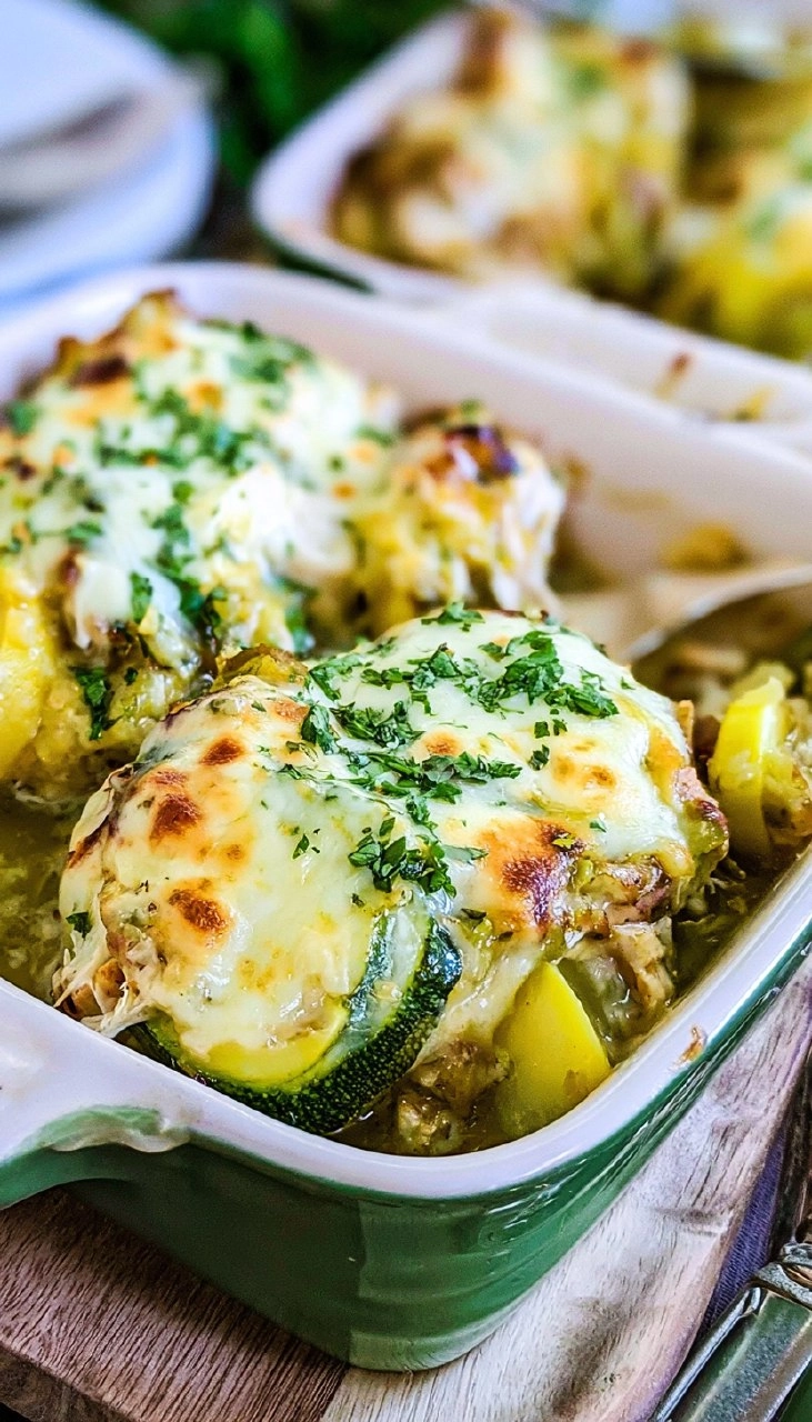 Chicken Zucchini Casserole