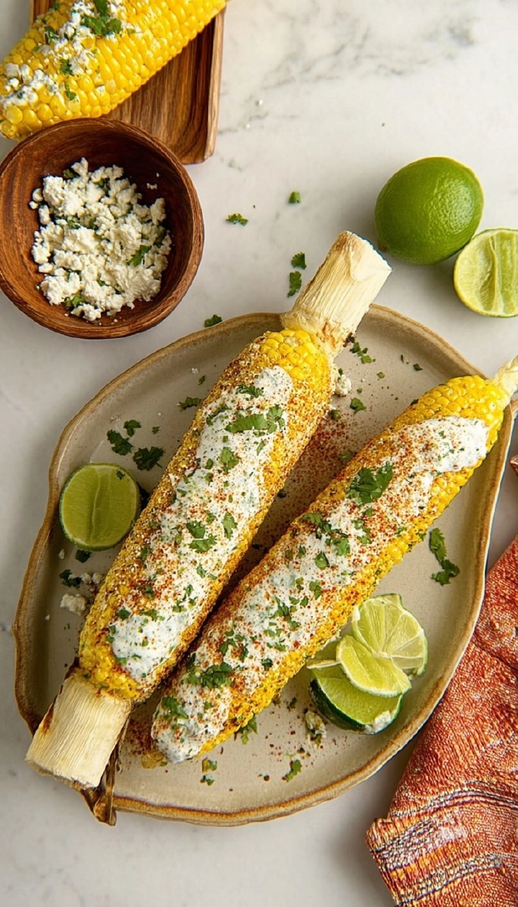 Creamy Cilantro Lime Corn