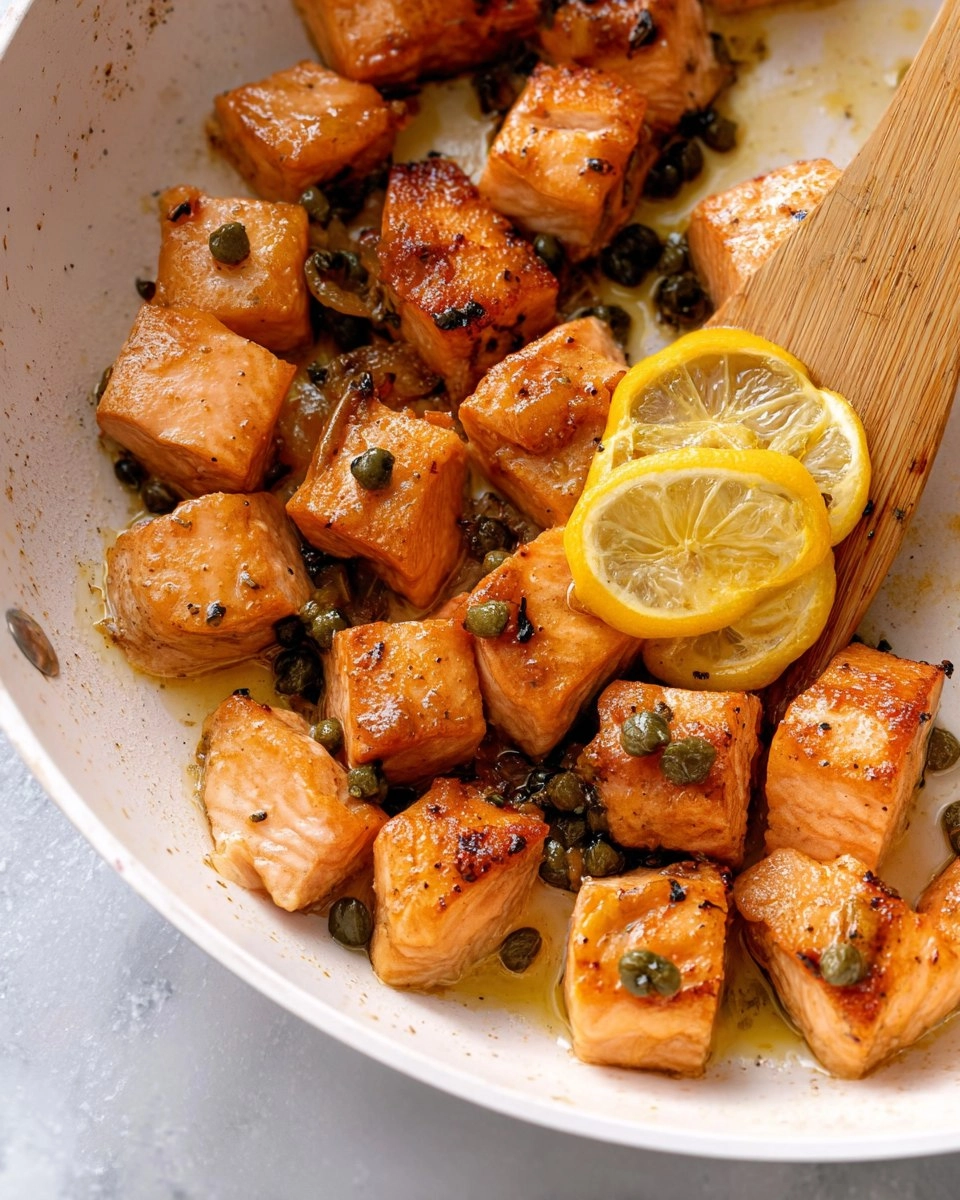 Easy Salmon Piccata. 94 Easy Salmon Piccata.