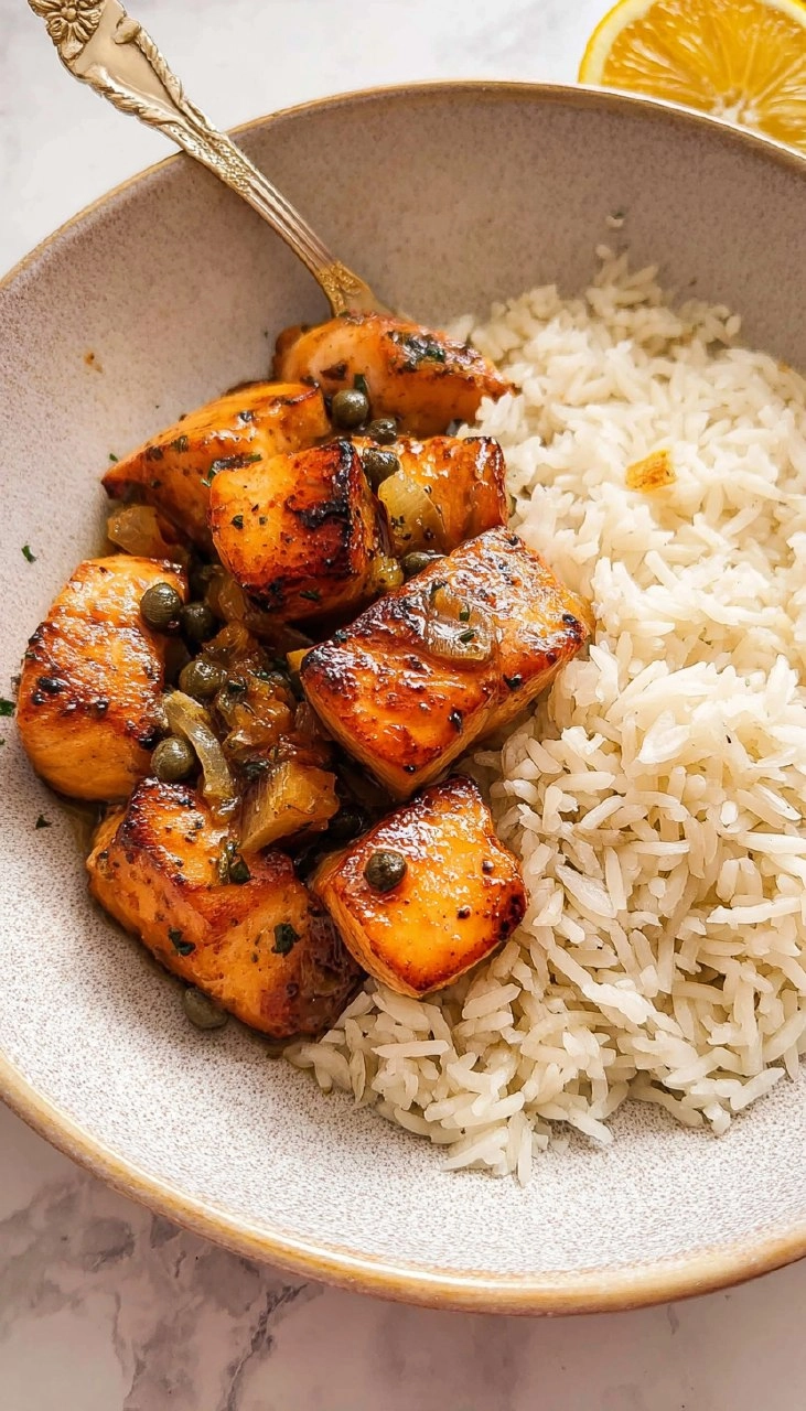 Easy Salmon Piccata. 95 Easy Salmon Piccata.