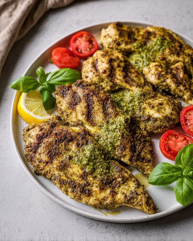 Grilled-Pesto-Chicken-Recipe