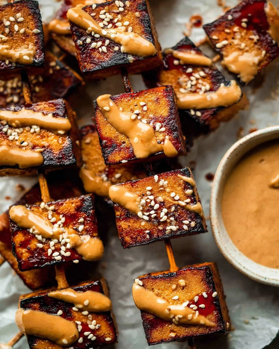 Grilled Tofu Skewers (Vegan)