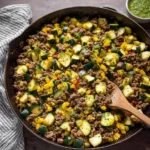 Ground Beef and Zucchini Skillet 81 Ground-Beef-and-Zucchini-Skillet-Recipe