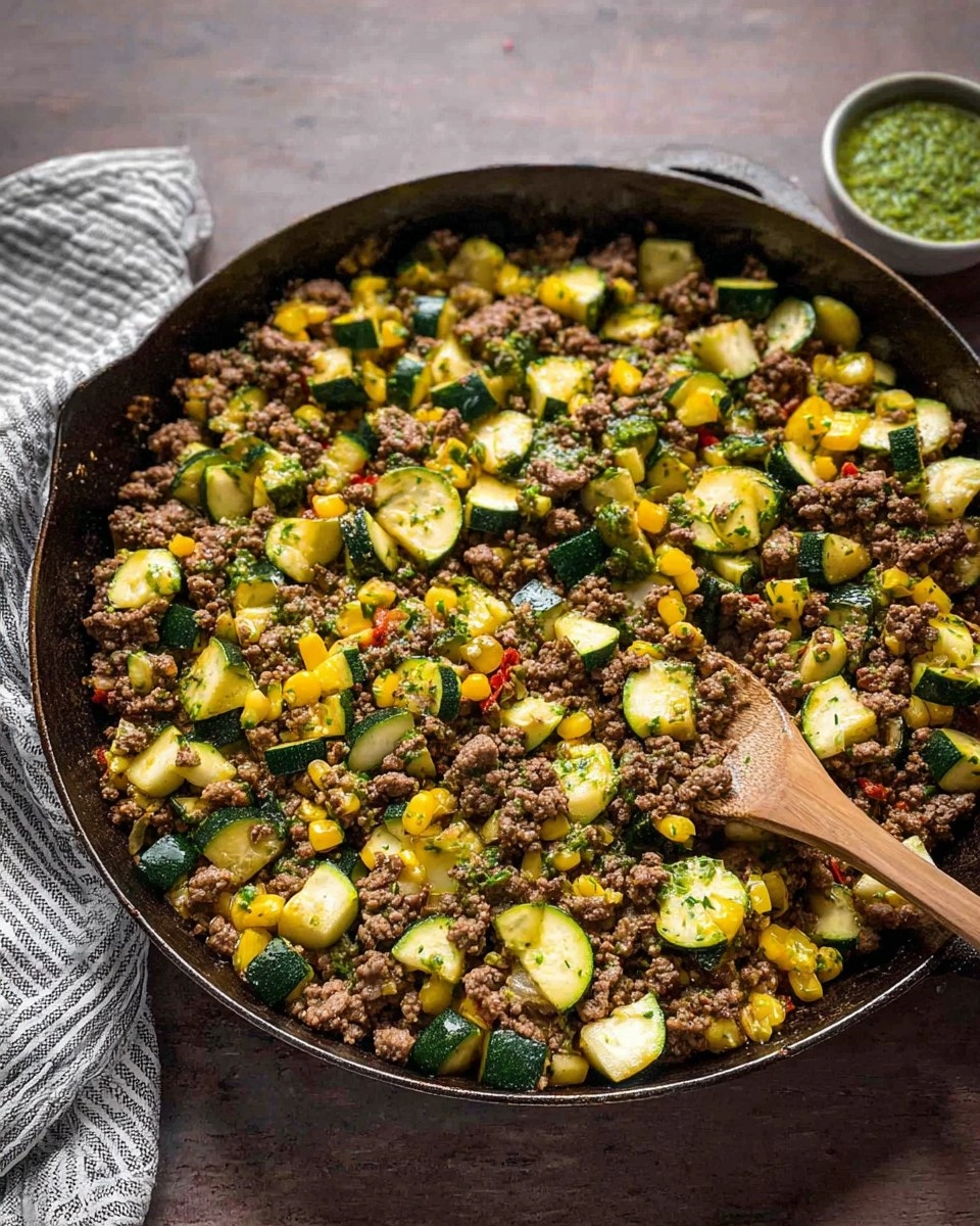 Ground Beef and Zucchini Skillet 23 Ground-Beef-and-Zucchini-Skillet-Recipe