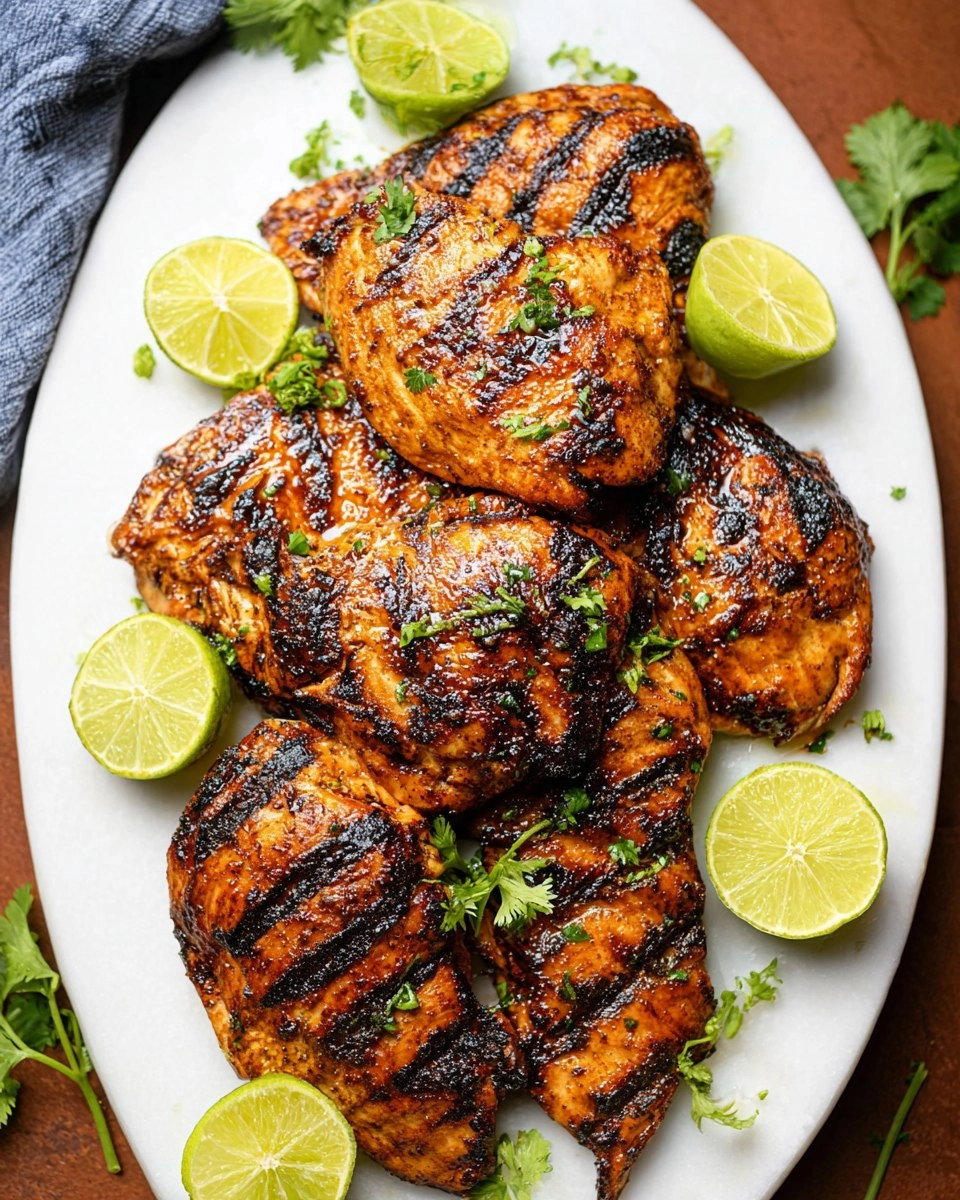 Juicy Grilled Tequila Lime Marinated Chicken