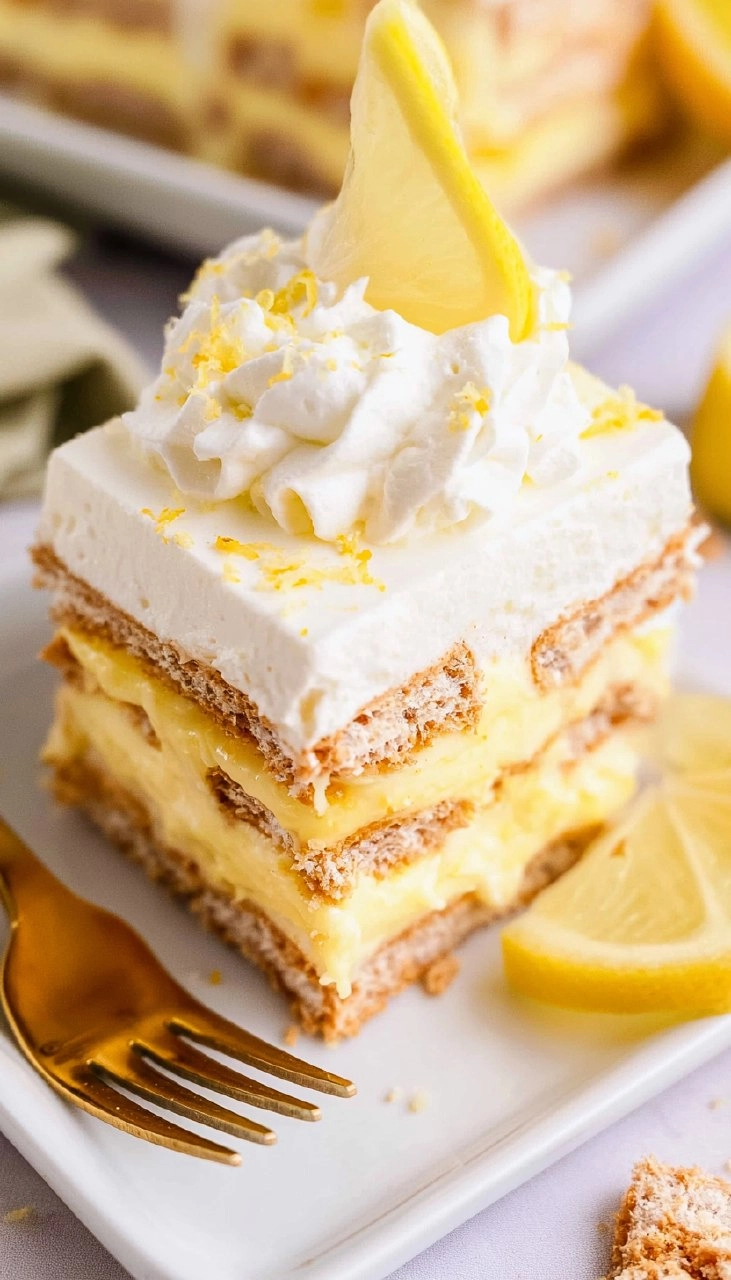 Lemon Icebox Cake