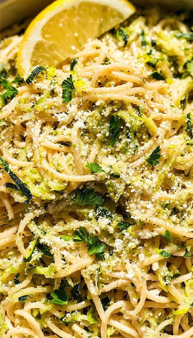 Lemon Zucchini Pasta