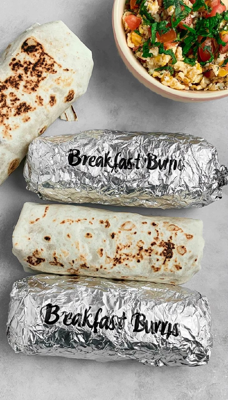 Meal Prep Breakfast Burritos