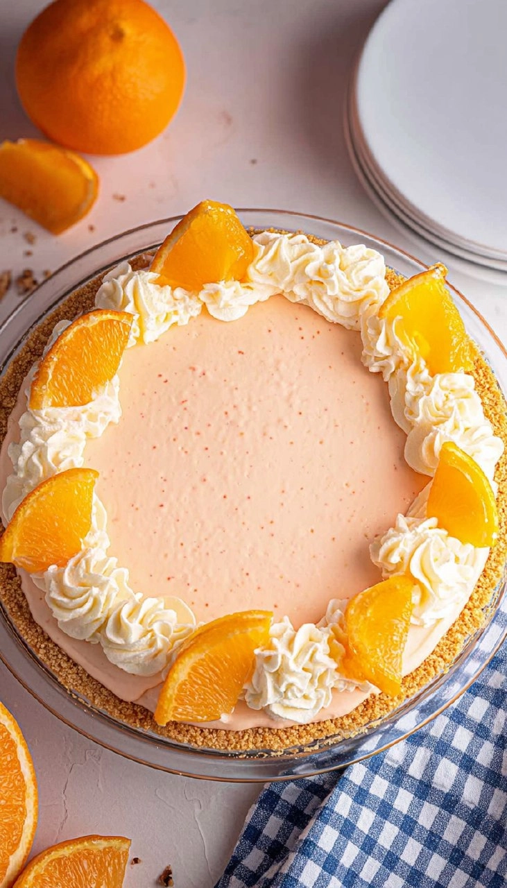 Orange Creamsicle Pie