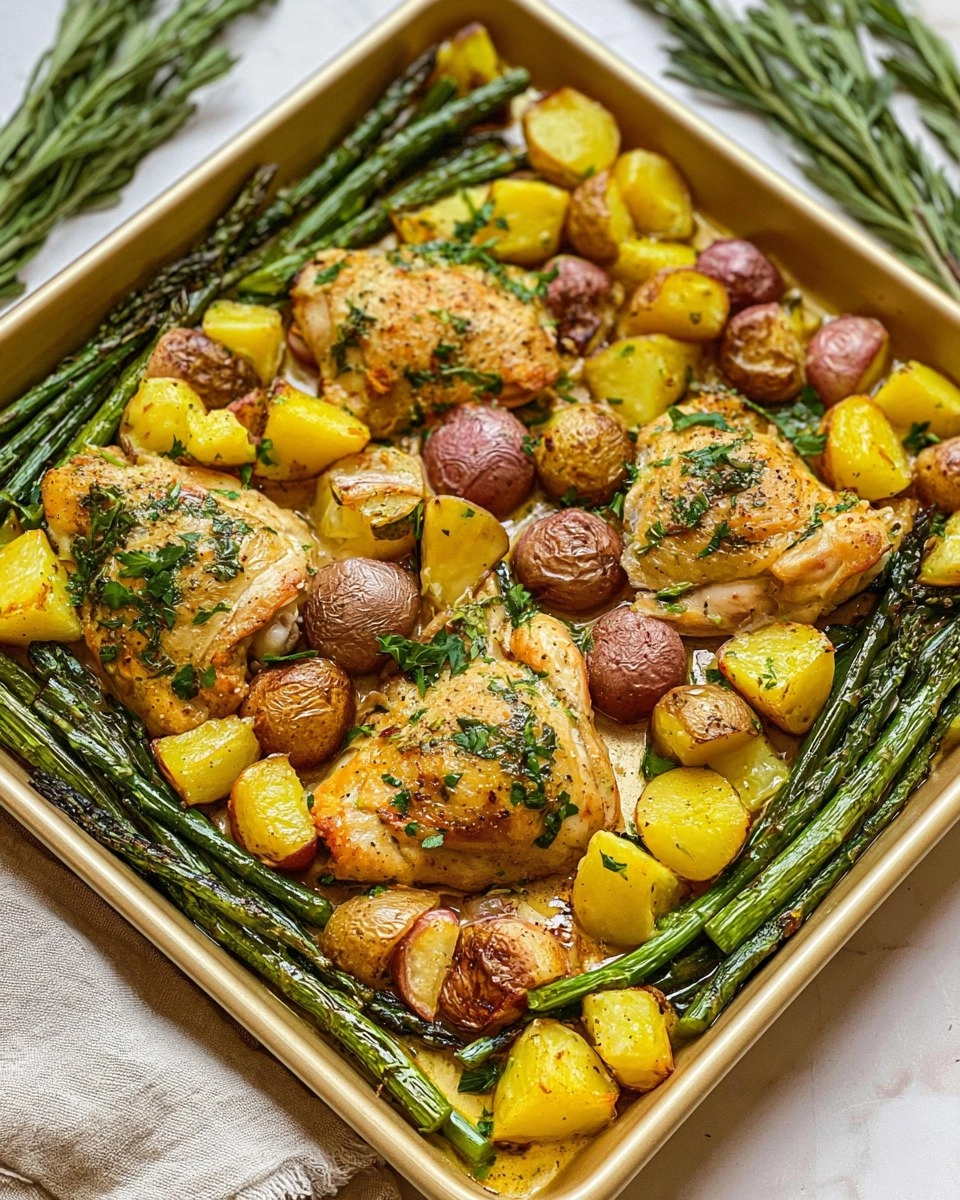 Sheet Pan Chicken and Potatoes