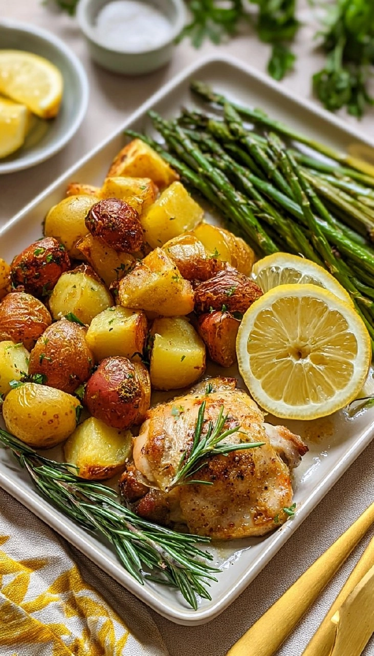 Sheet Pan Chicken and Potatoes