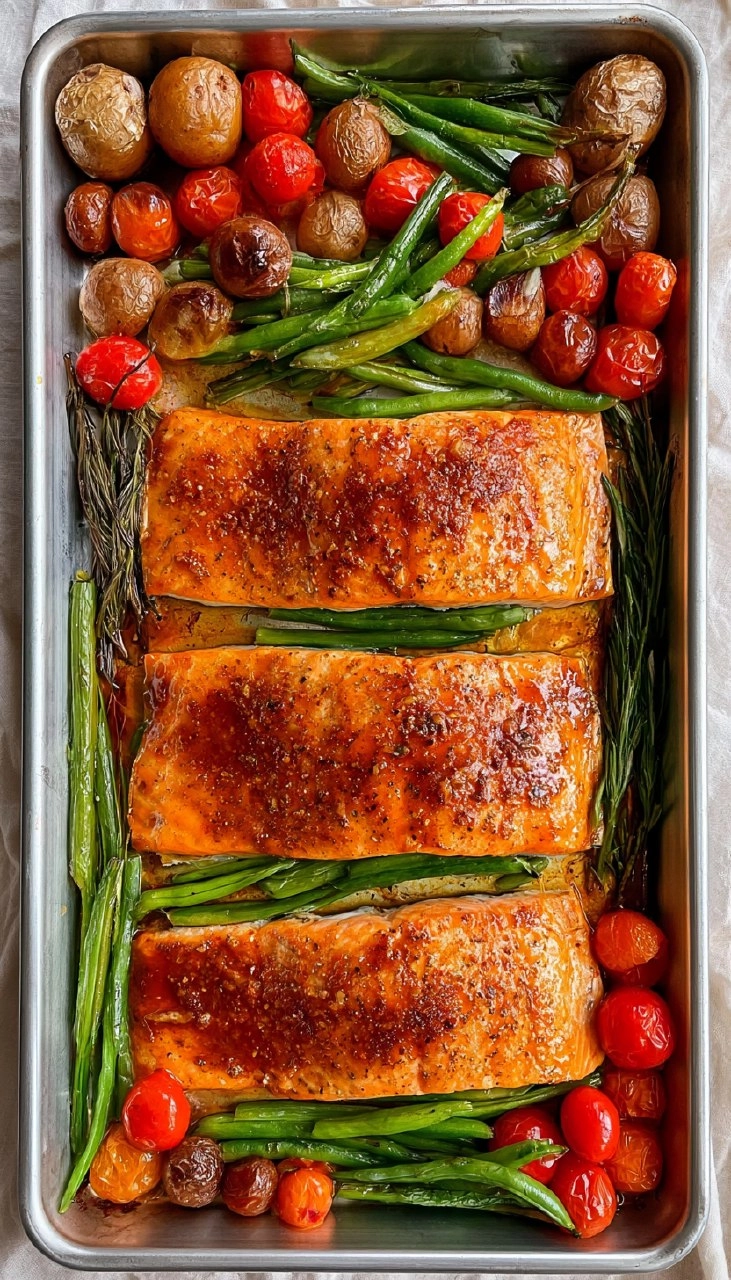 Sheet Pan Salmon