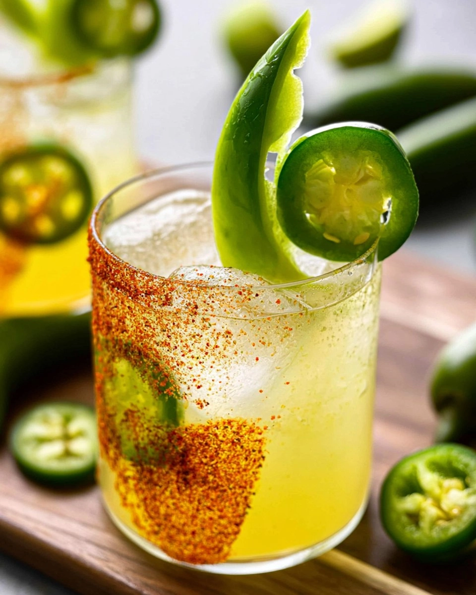 Spicy Pickle Margarita