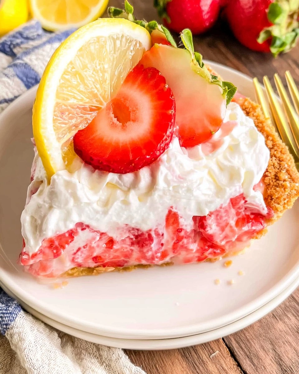 Strawberry Lemonade Pie