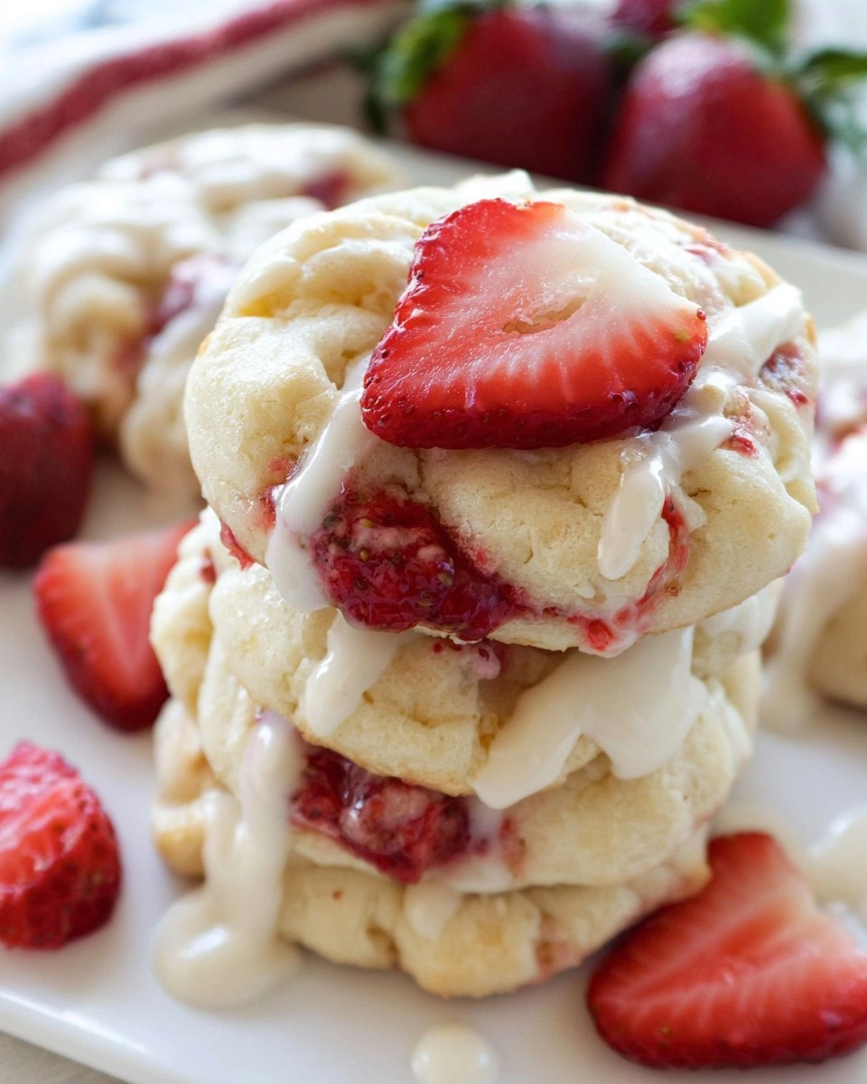 Strawberry Shortcake Cookies