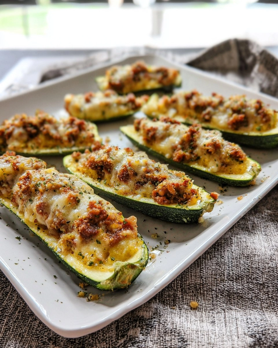 Stuffed Zucchini Boats