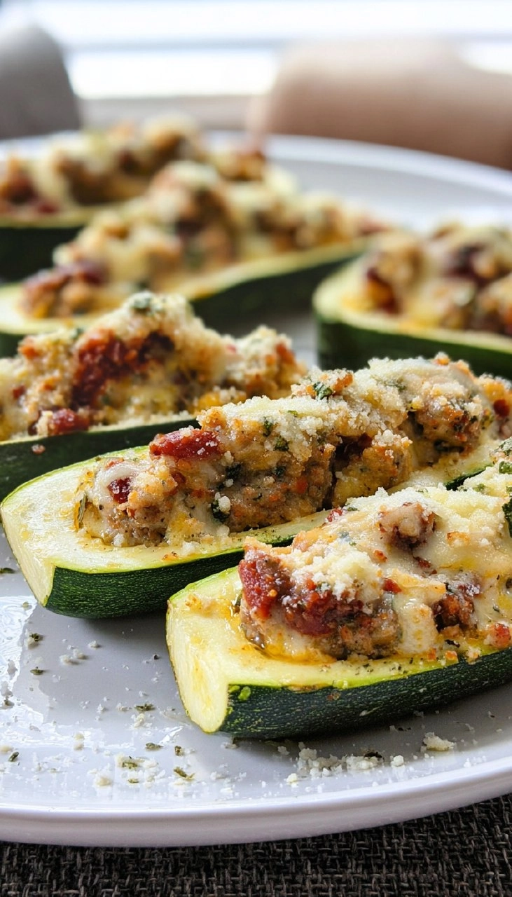 Stuffed Zucchini Boats