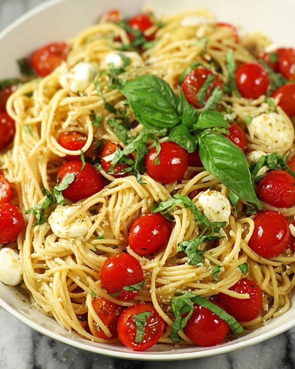 Tomato and Mozzarella Pasta (Pasta alla Checca)