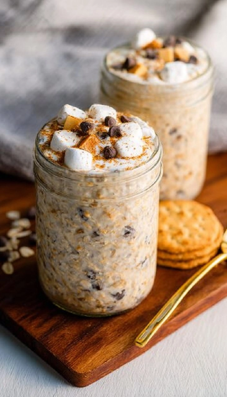 Apple Pie Overnight Oats