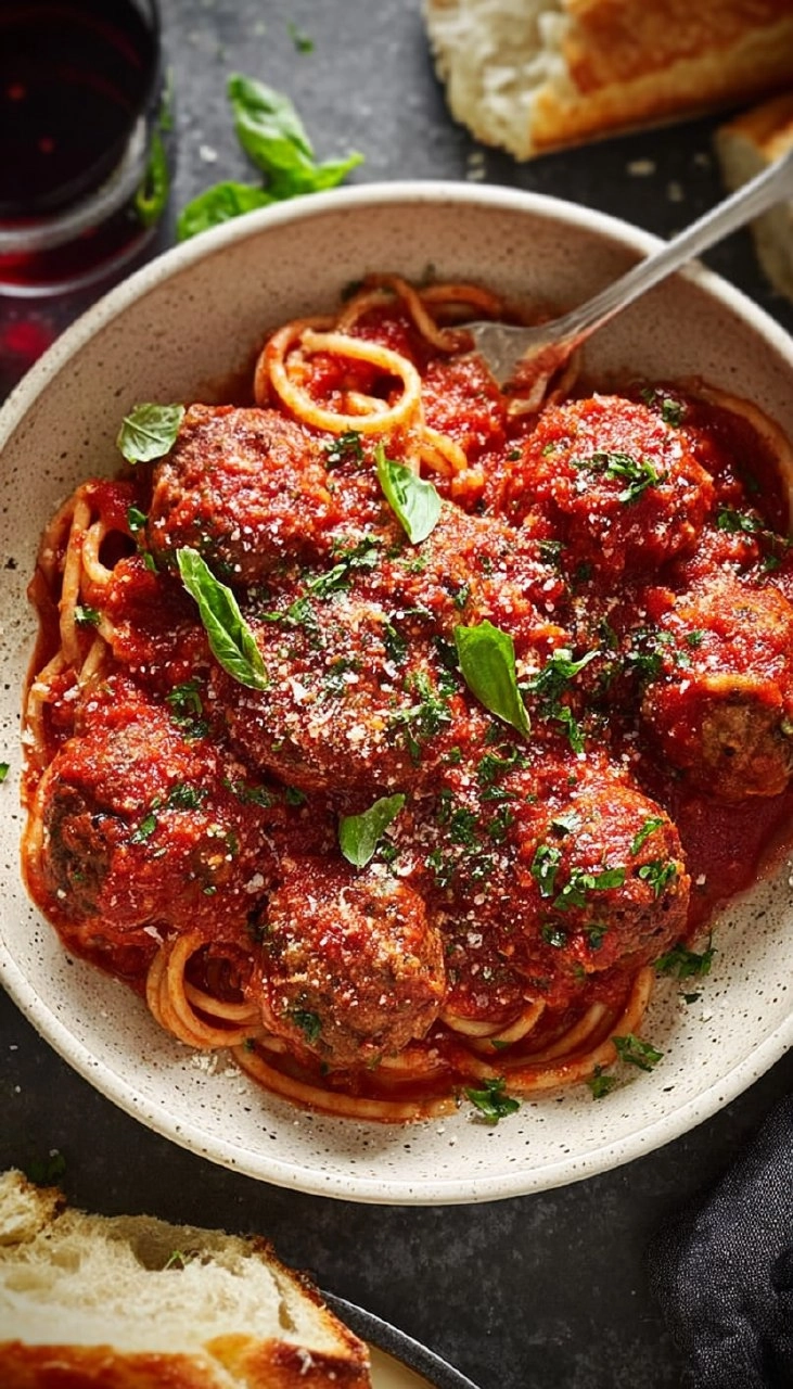 Baked Meatball Recipe (with The Best Marinara Sauce)