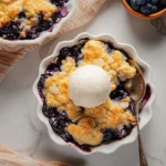 Blueberry-Cobbler-with-Almond-Topping-Recipe