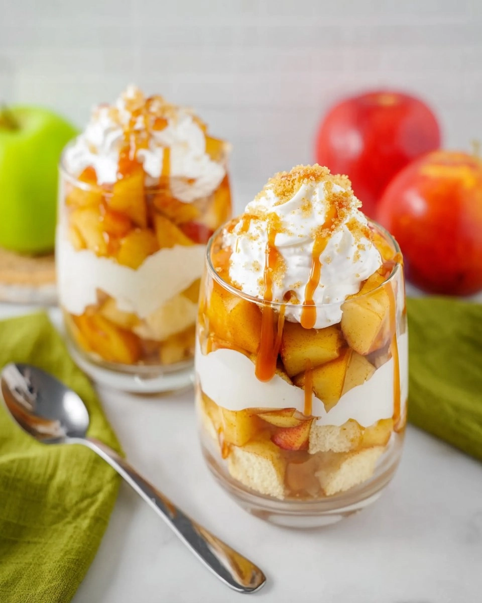 Caramel Apple Trifles