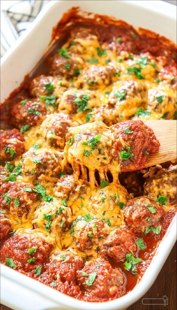 Chili Cheese Meatball Bake 125 Chili Cheese Meatball Bake