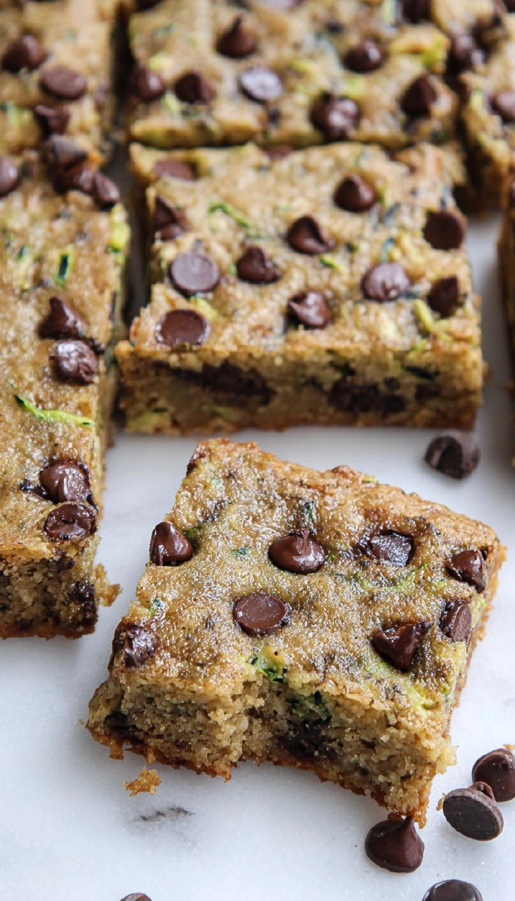 Chocolate Chip Zucchini Bars