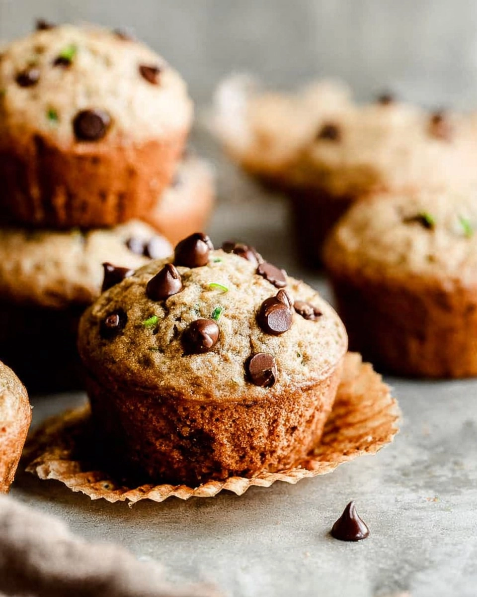 Chocolate-Chip-Zucchini-Muffins-Recipe