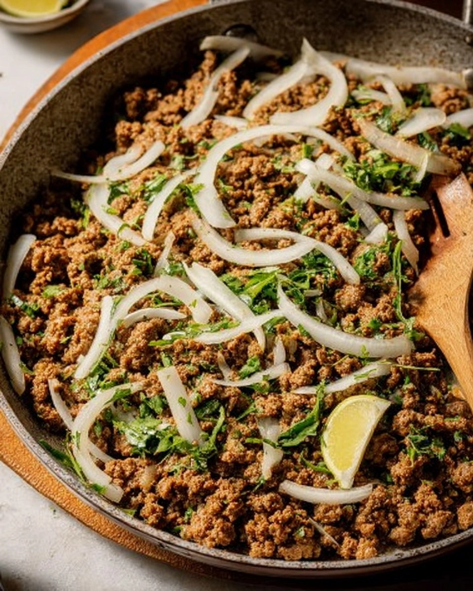Dum Ka Keema (Smoked Ground Beef)
