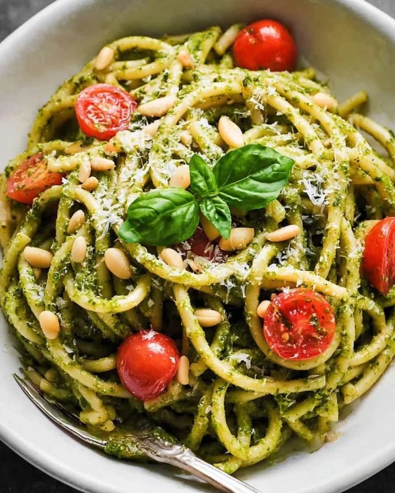Easy-Pesto-Pasta-Recipe