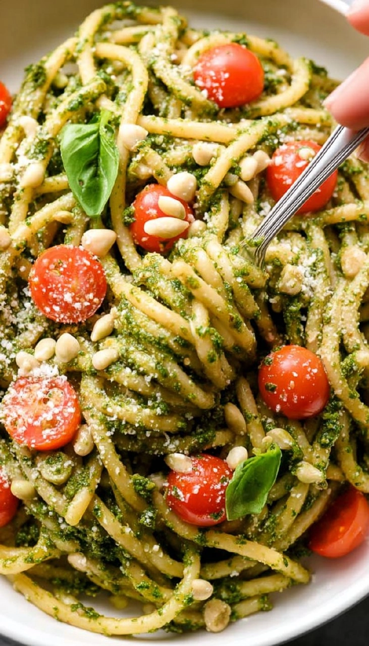 Easy Pesto Pasta