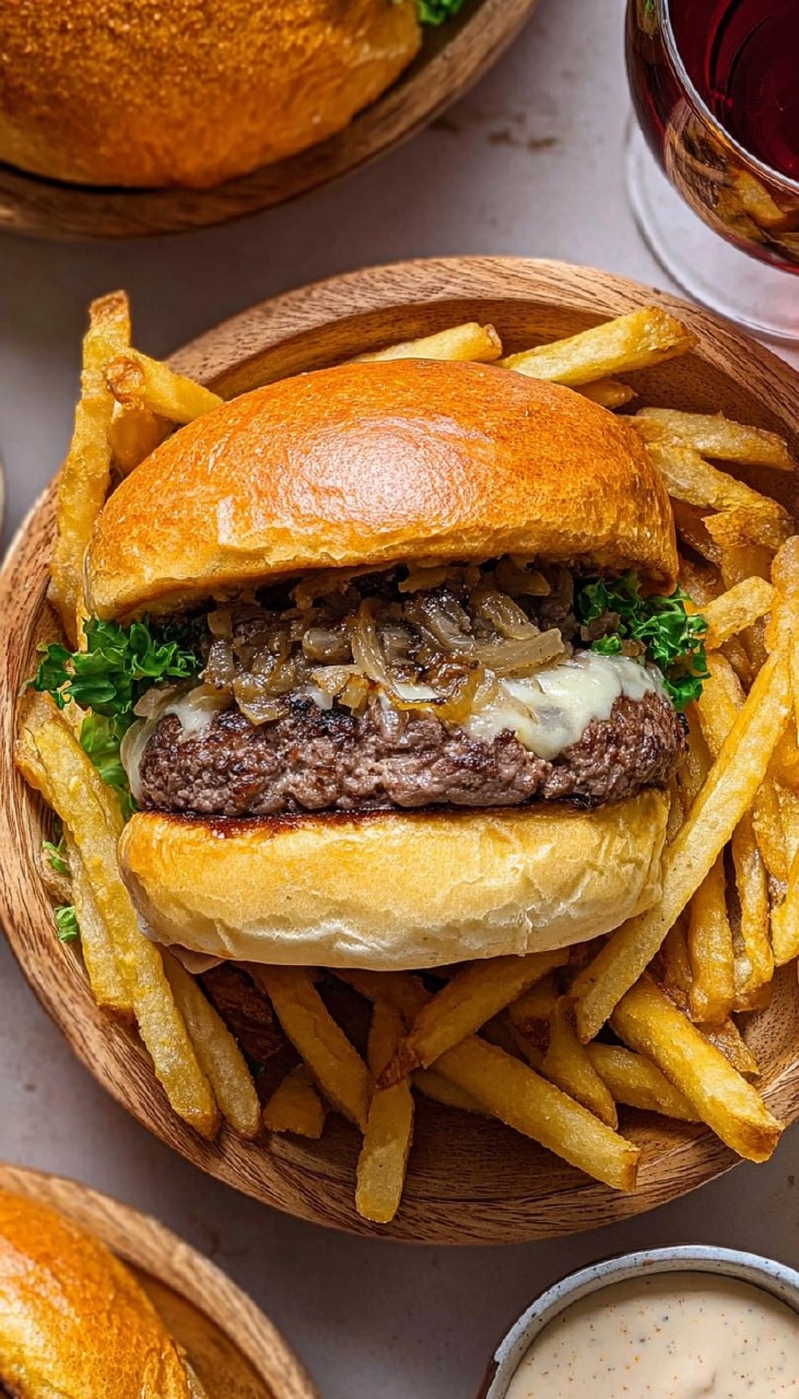 French Onion Burgers 140 French Onion Burgers