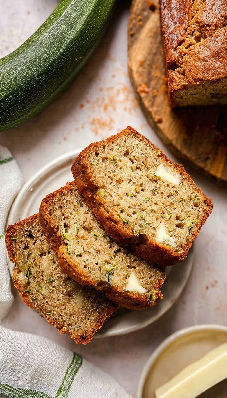 Greek Yogurt Zucchini Bread