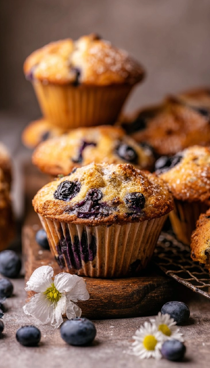 How to Make Banana Blueberry Muffins