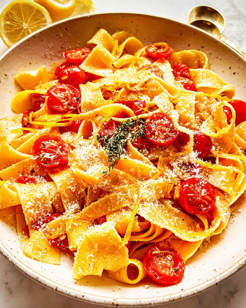 Lemony Cherry Tomato Pasta 89 Lemony Cherry Tomato Pasta