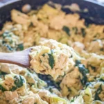 One Pot Spinach Artichoke Chicken Orzo 106 One-Pot-Spinach-Artichoke-Chicken-Orzo-Recipe