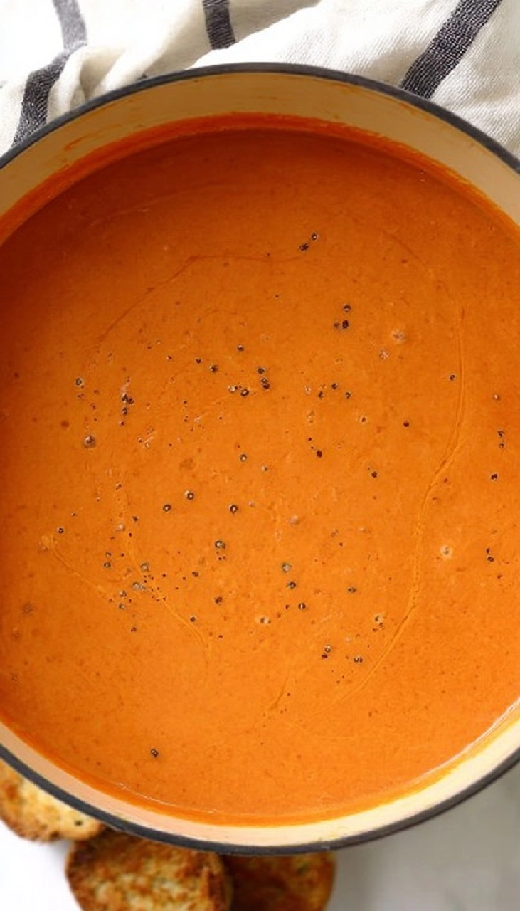 Oven Roasted Tomato Soup