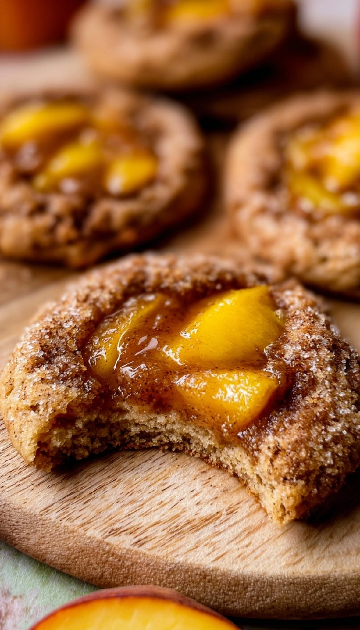 Peach Cobbler Cookies 140 Peach Cobbler Cookies