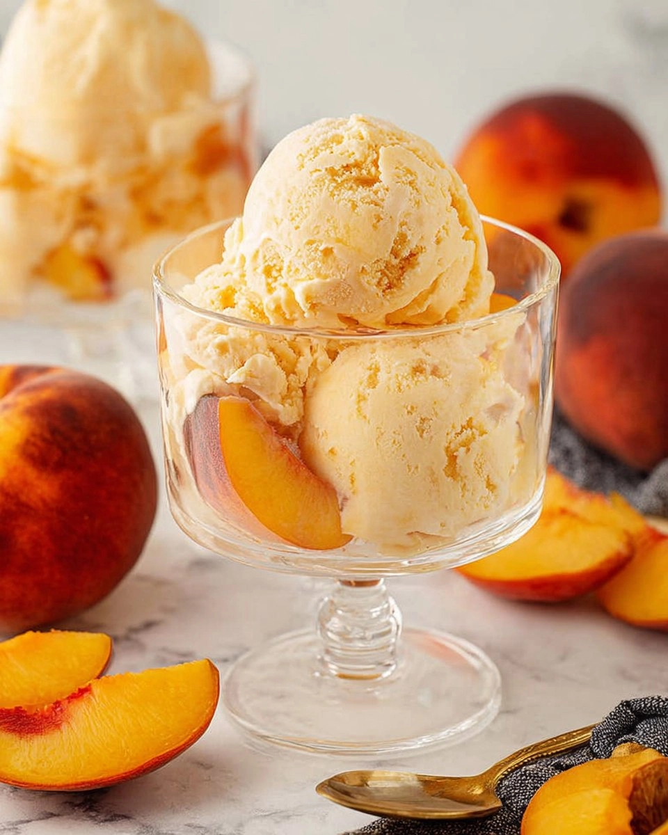 Peach Ice Cream