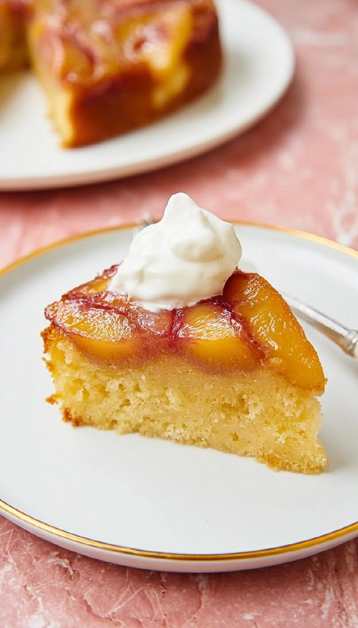 Peach Upside Down Cake