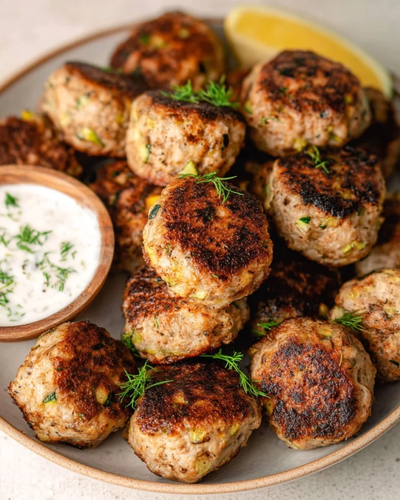 Ranch-Turkey-Zucchini-Meatballs-Recipe